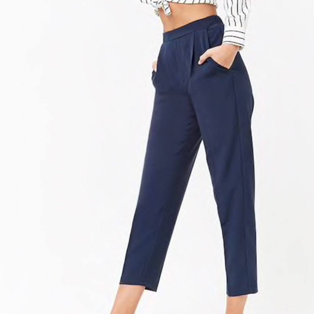Forever 21 Navy Trousers